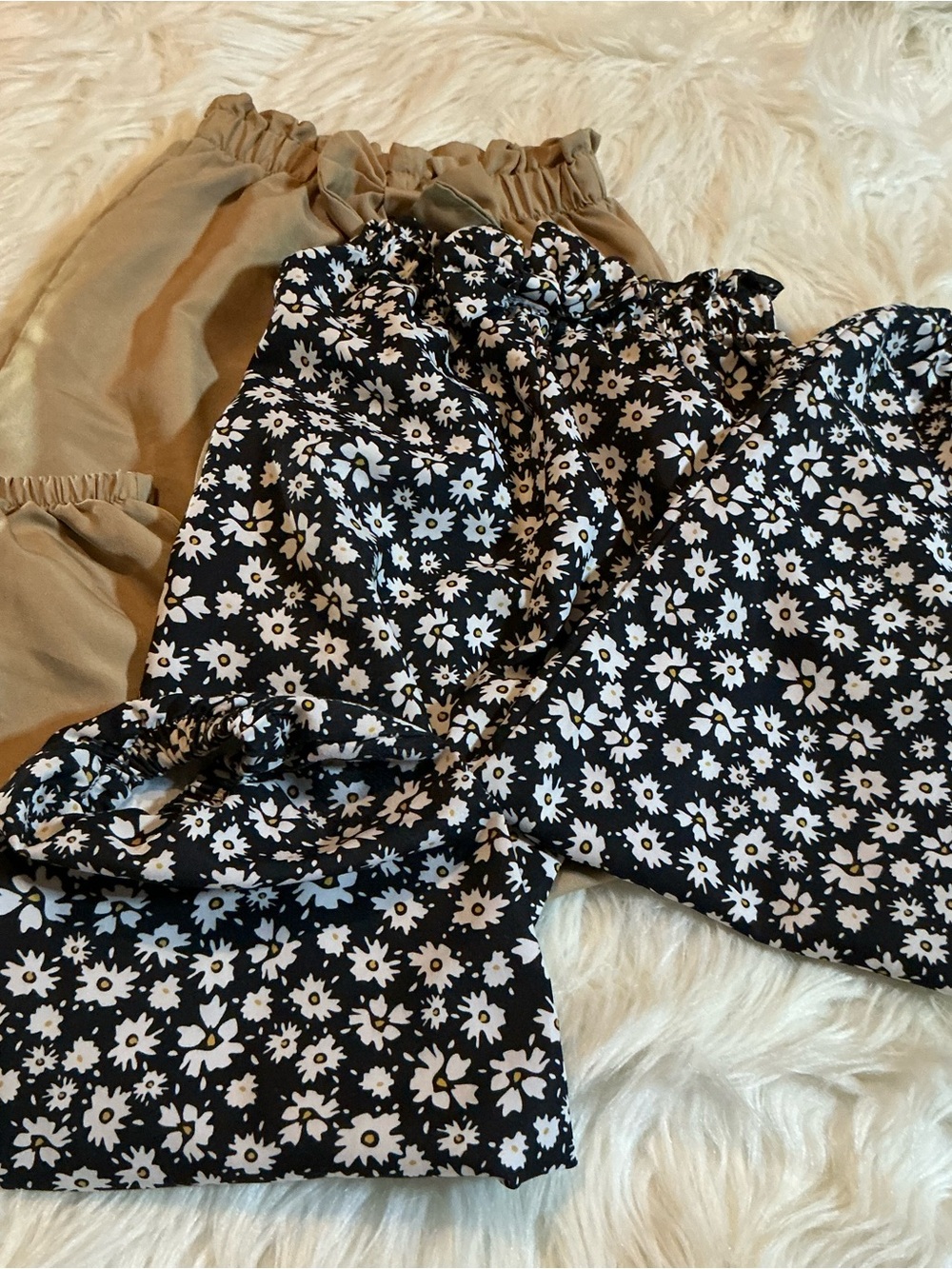 2 pairs of size 120 (5T US) girls bloomer style pants